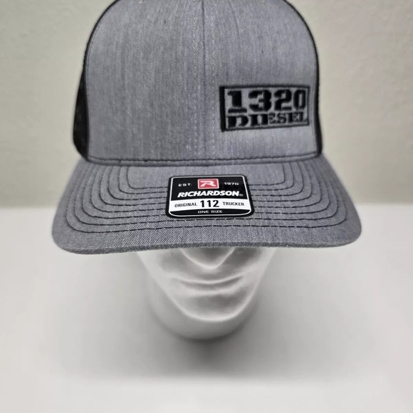 Richardson Other - Richardson Gray and Black Trucker Hat